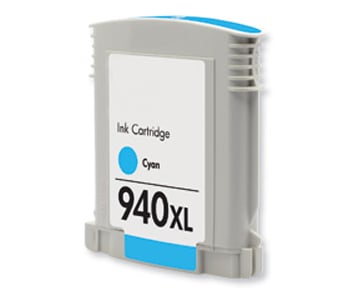 Compatible HP 940XL Cyan High Capacity Ink Cartridge (C4907AE)